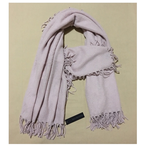 360 CASHMERE Georgie Fringe Scarf Retail: $391 NWT - Picture 4 of 6